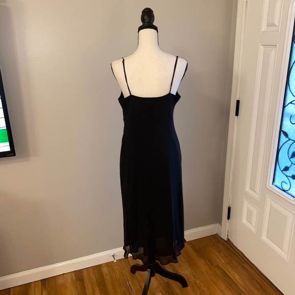 Express Black Slip Maxi Dress - Picture 3 of 3